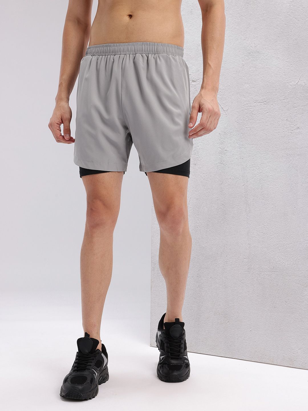 Buy HRX by Hrithik Roshan Men Rapid-Dry Running Shorts with Inner