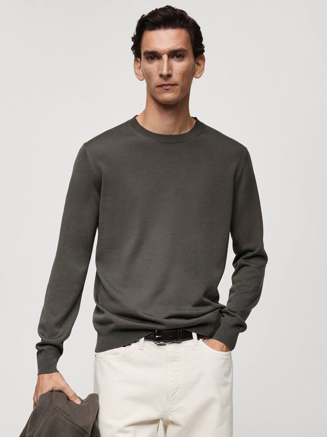 MANGO MAN Woollen Pullover