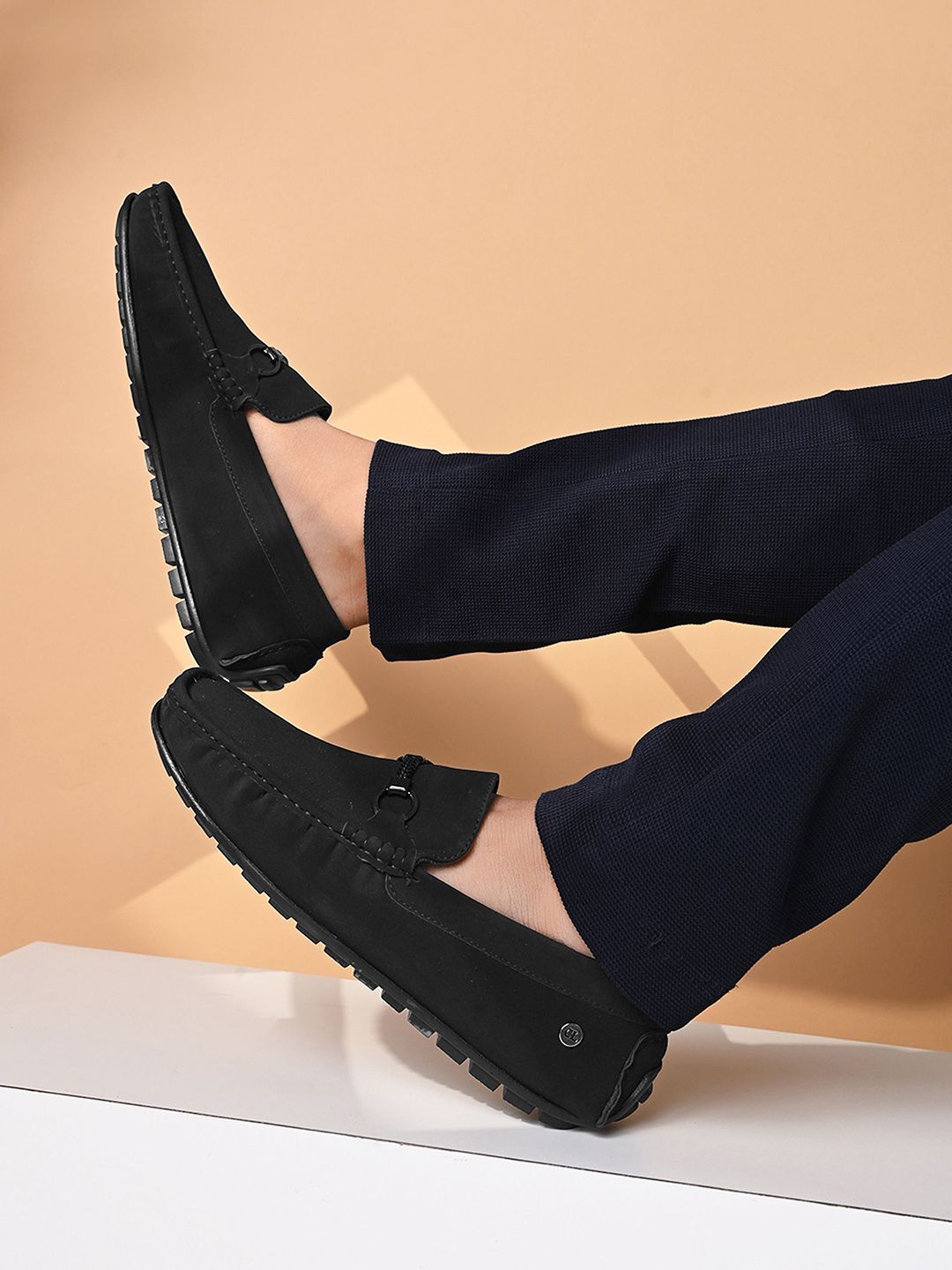 Carlton London Men PU Loafers