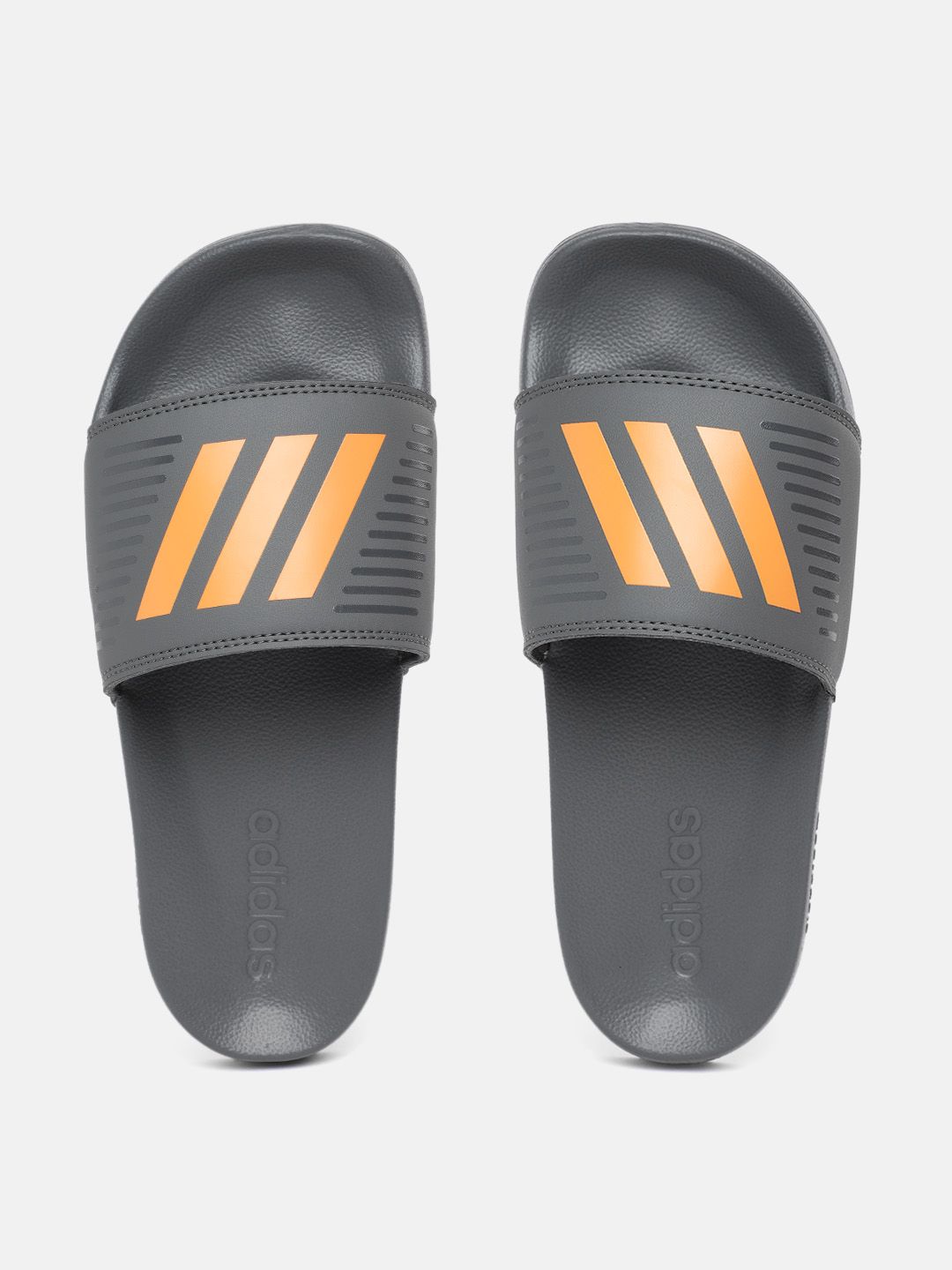 ADIDAS Men Contaro Ms 3-Striped Printed Sliders