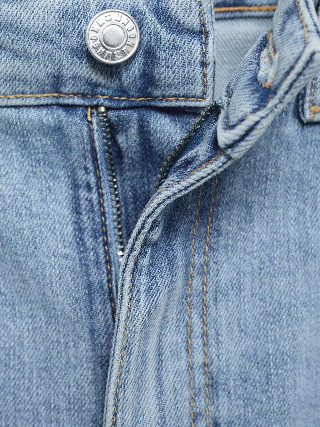 Slim Fit Light Fade Stretchable Cropped Jeans