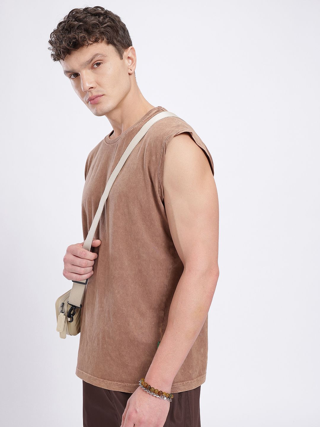 glitchez Washed Effect Oversized T-shirt