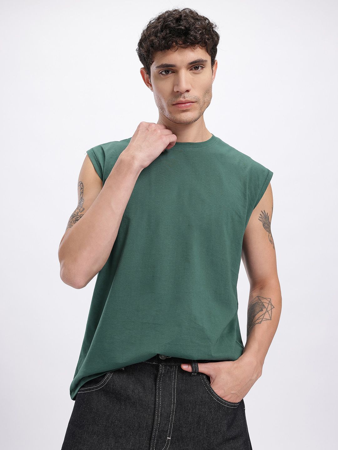 glitchez Men Oversized Fit T-shirt