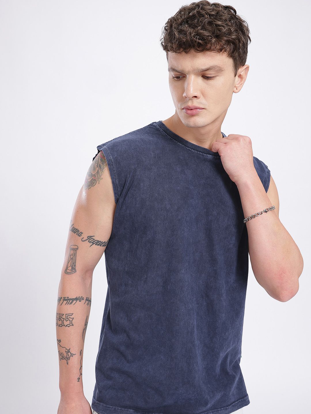 glitchez Washed Effect Oversized T-shirt