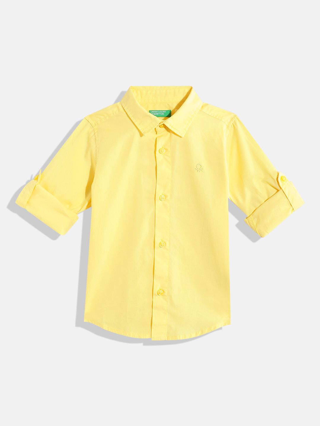 United Colors of Benetton Kids Boys Pure Cotton Casual Shirt