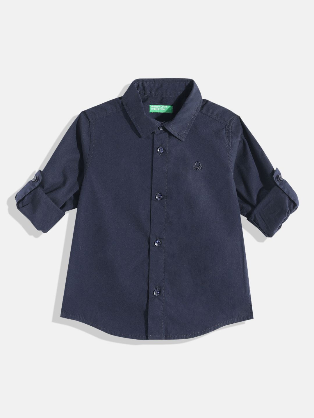 United Colors of Benetton Boys Pure Cotton Casual Shirt
