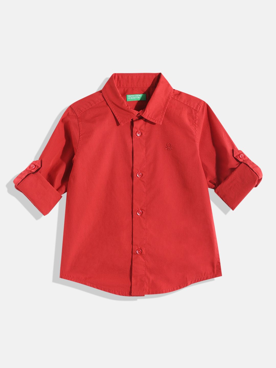 United Colors of Benetton Boys Pure Cotton Casual Shirt