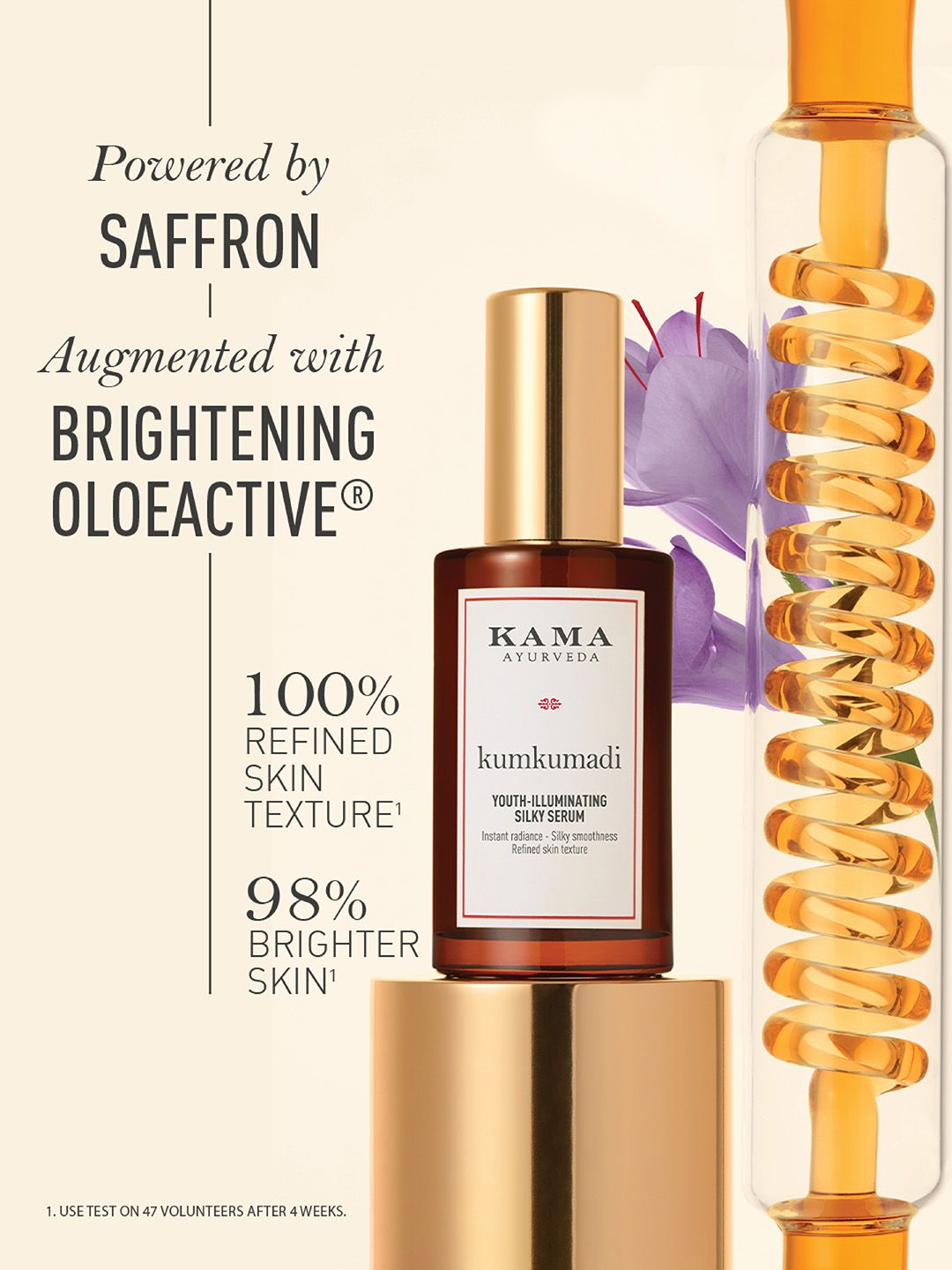 Buy KAMA AYURVEDA Kumkumadi Youth-Illuminating Silky Serum - 15ml