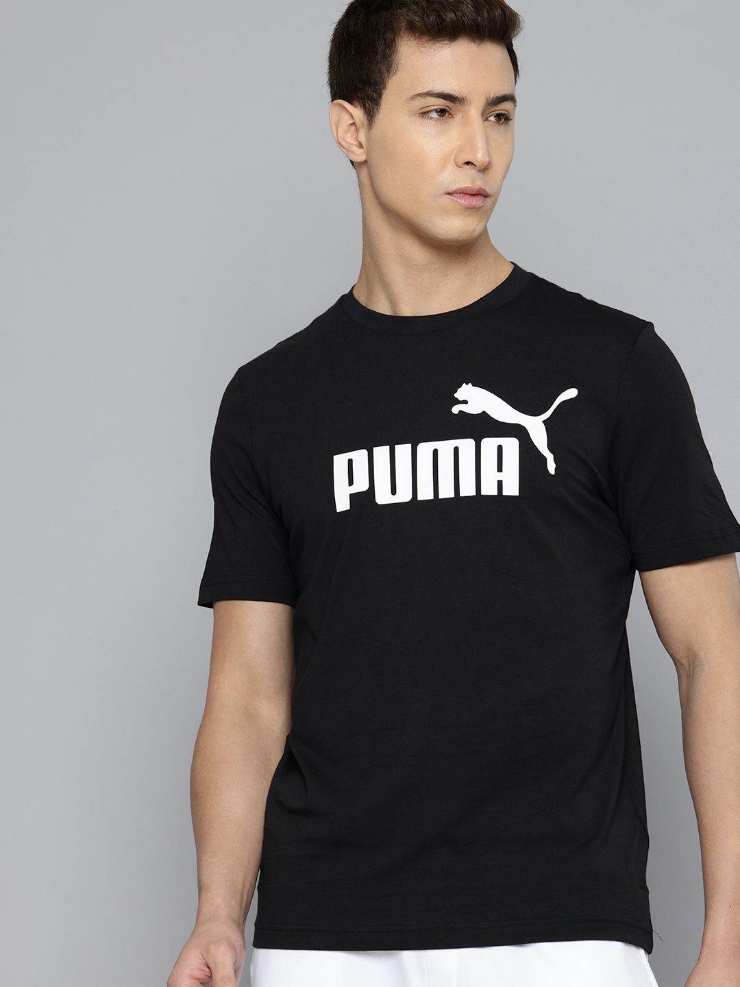 Puma No. 1 Logo Printed Pure Cotton Outdoor T-shirt