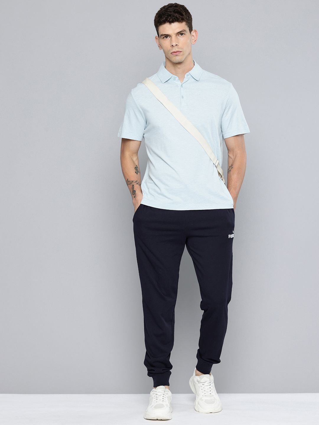 メンズウェア MARK AND LONA Twill-JerseyPants Buy Puma Men No. 1 Logo Jersey Outdoor Joggers - Track Pants for