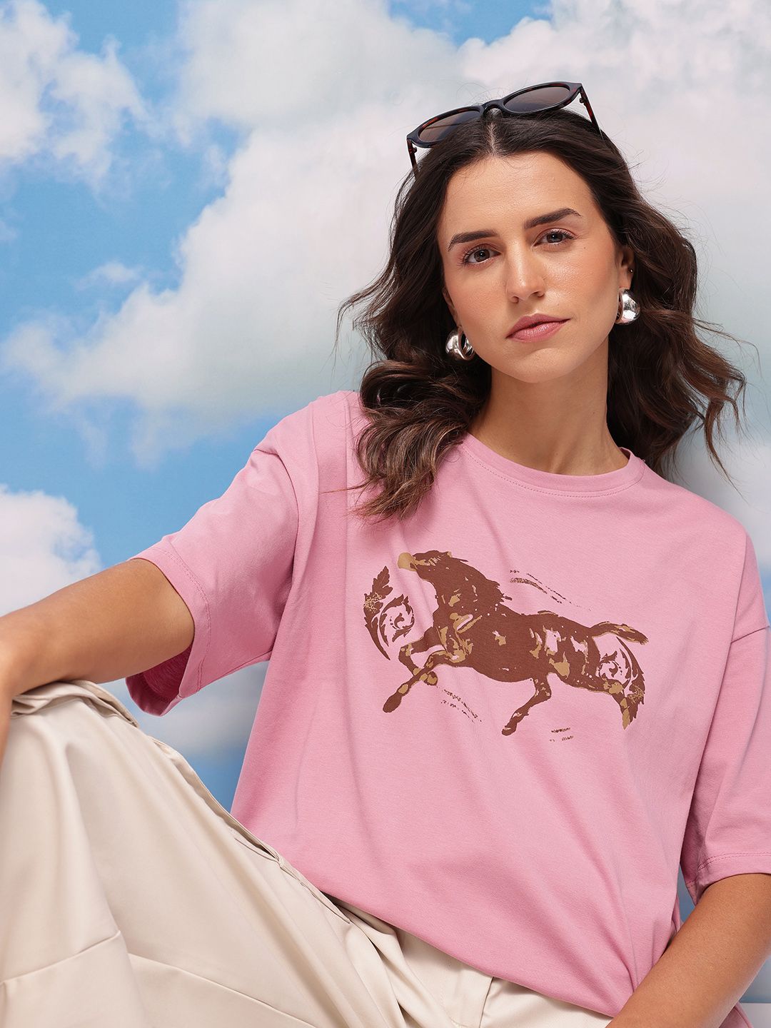 CORSICA Women Bamboo Relaxed Fit T-shirt