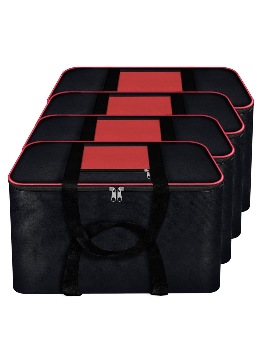 ANKIT INTERNATIONAL Black 4 Pieces Super Strong Multi-Utility Organisers