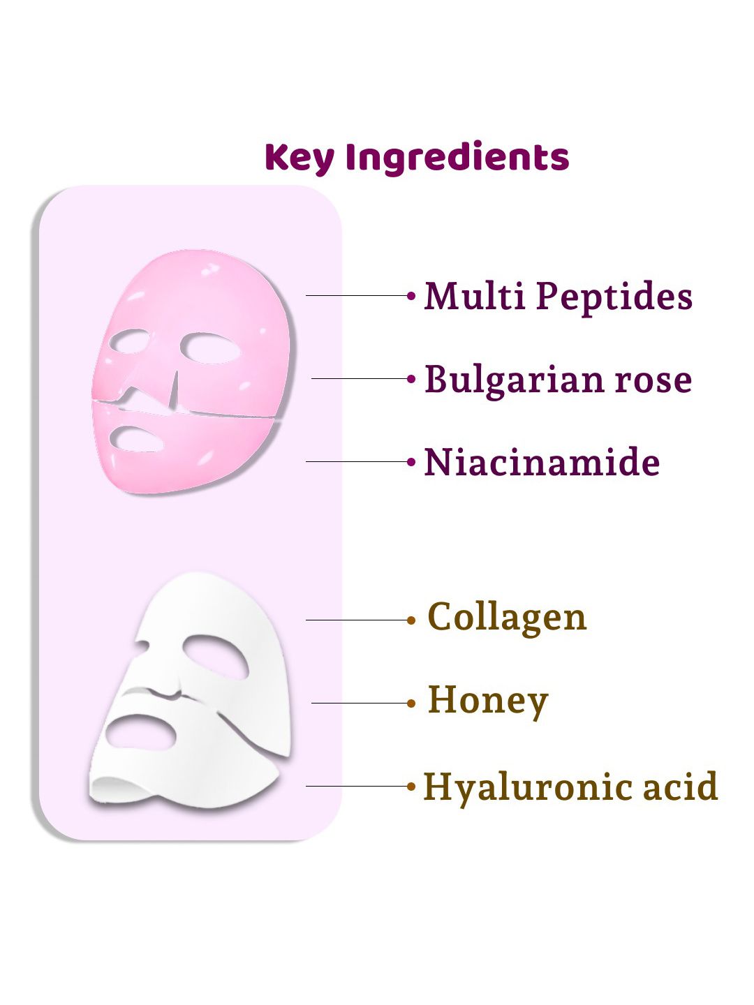 Buy Bee and Beauty Set of 2 Hydrating Pink & White Bio-Collagen