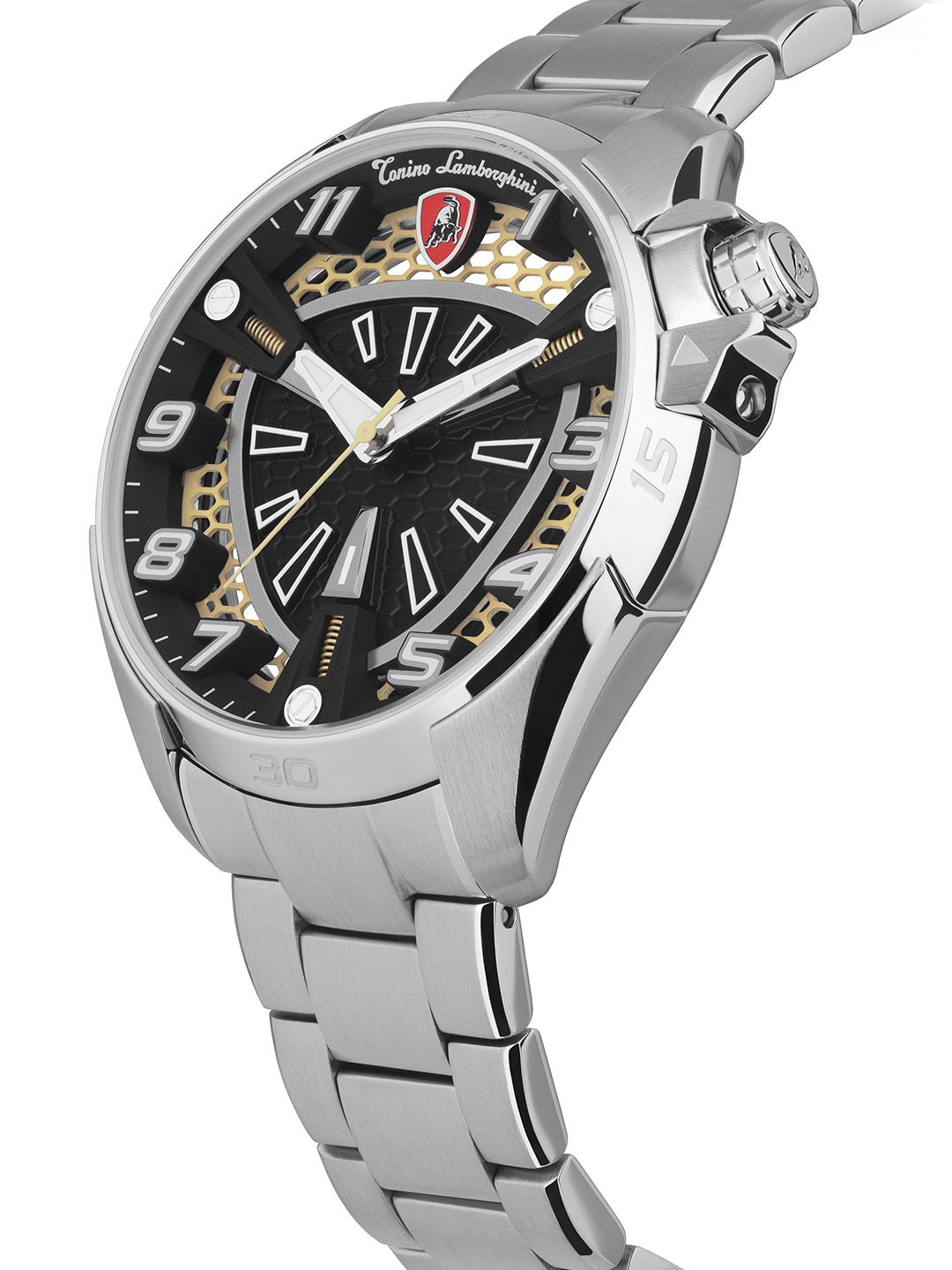 Buy Tonino Lamborghini Shock Abs Men Textured Dial & Reset Time