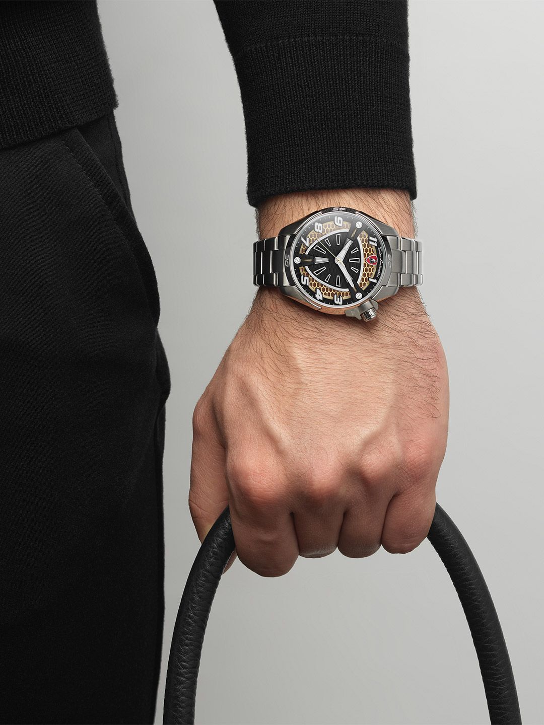 Buy Tonino Lamborghini Shock Abs Men Textured Dial & Reset Time