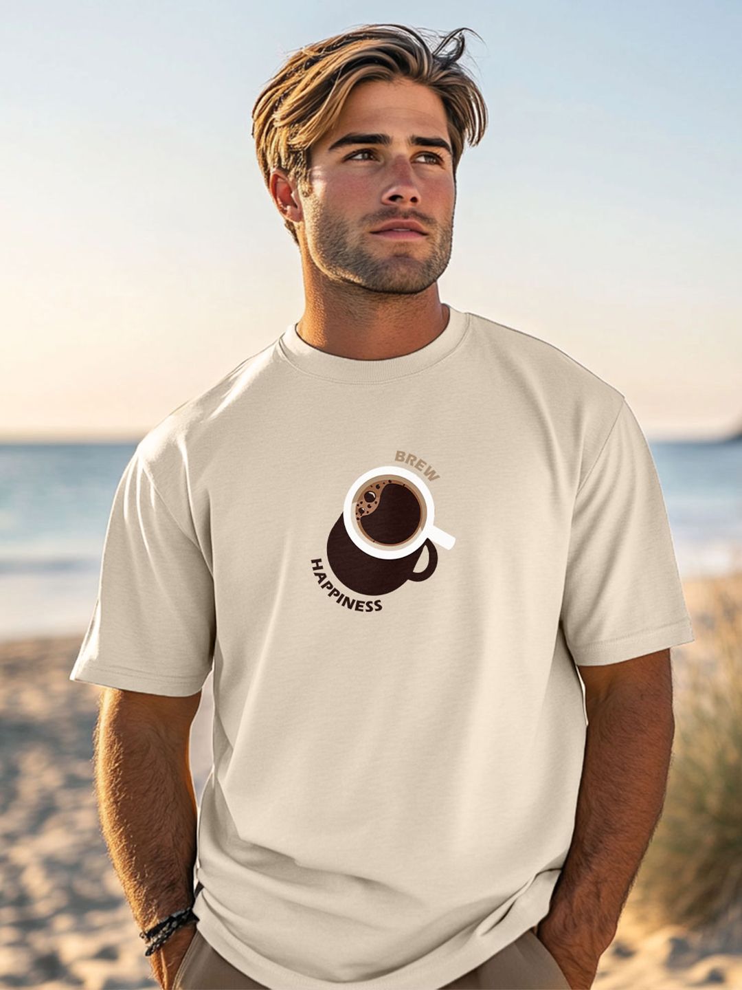 NOBERO Men Printed T-shirt