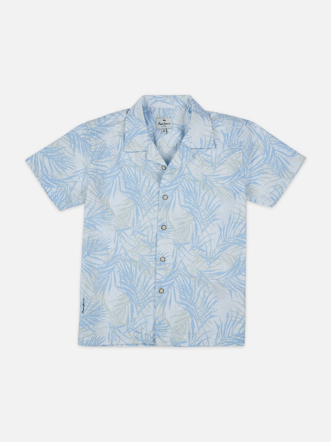 Pepe Jeans Boys Floral Opaque Printed Casual Shirt