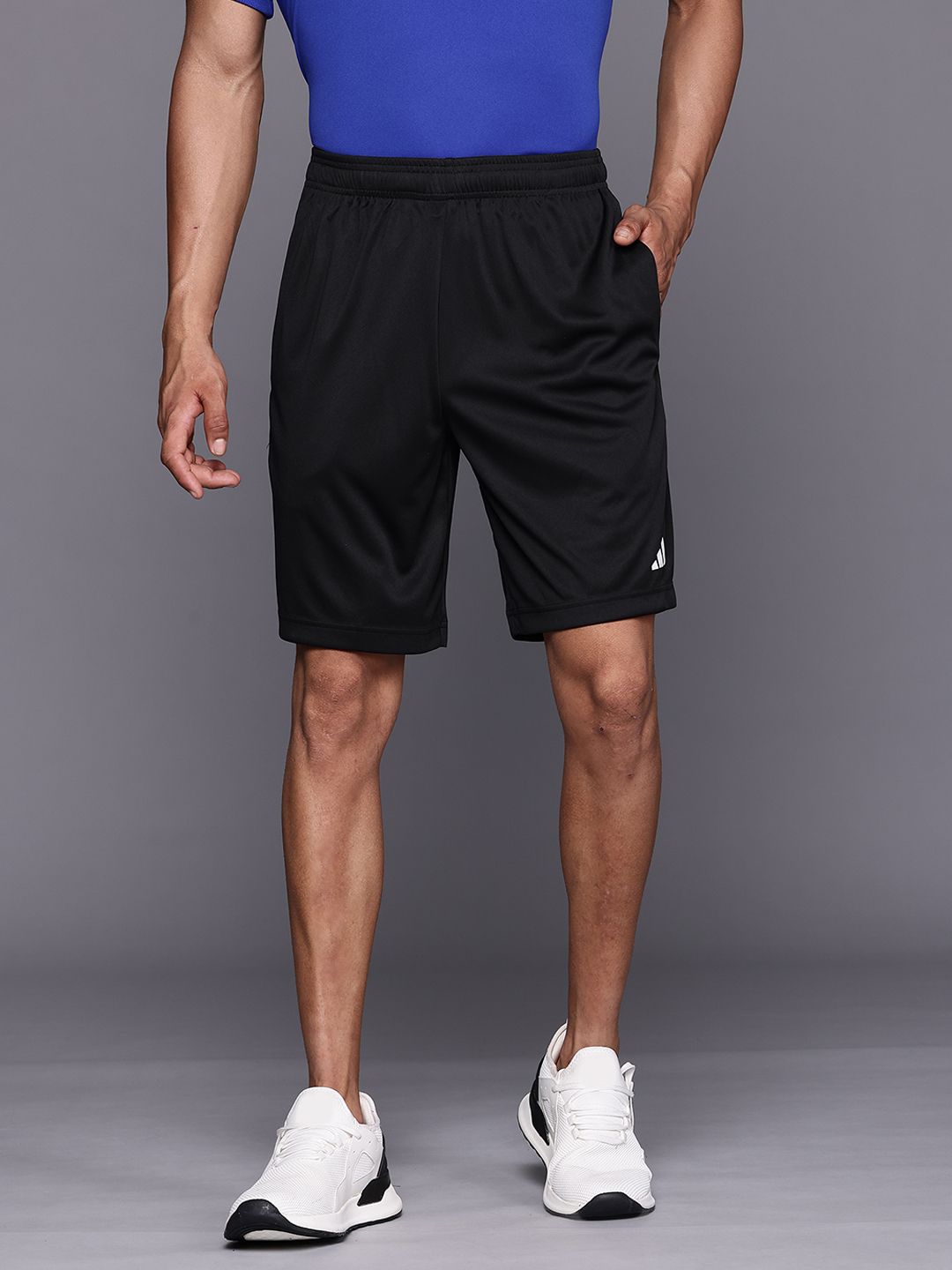 ADIDAS ADIDAS Men Brand Logo Detail Aeroready Sports Shorts