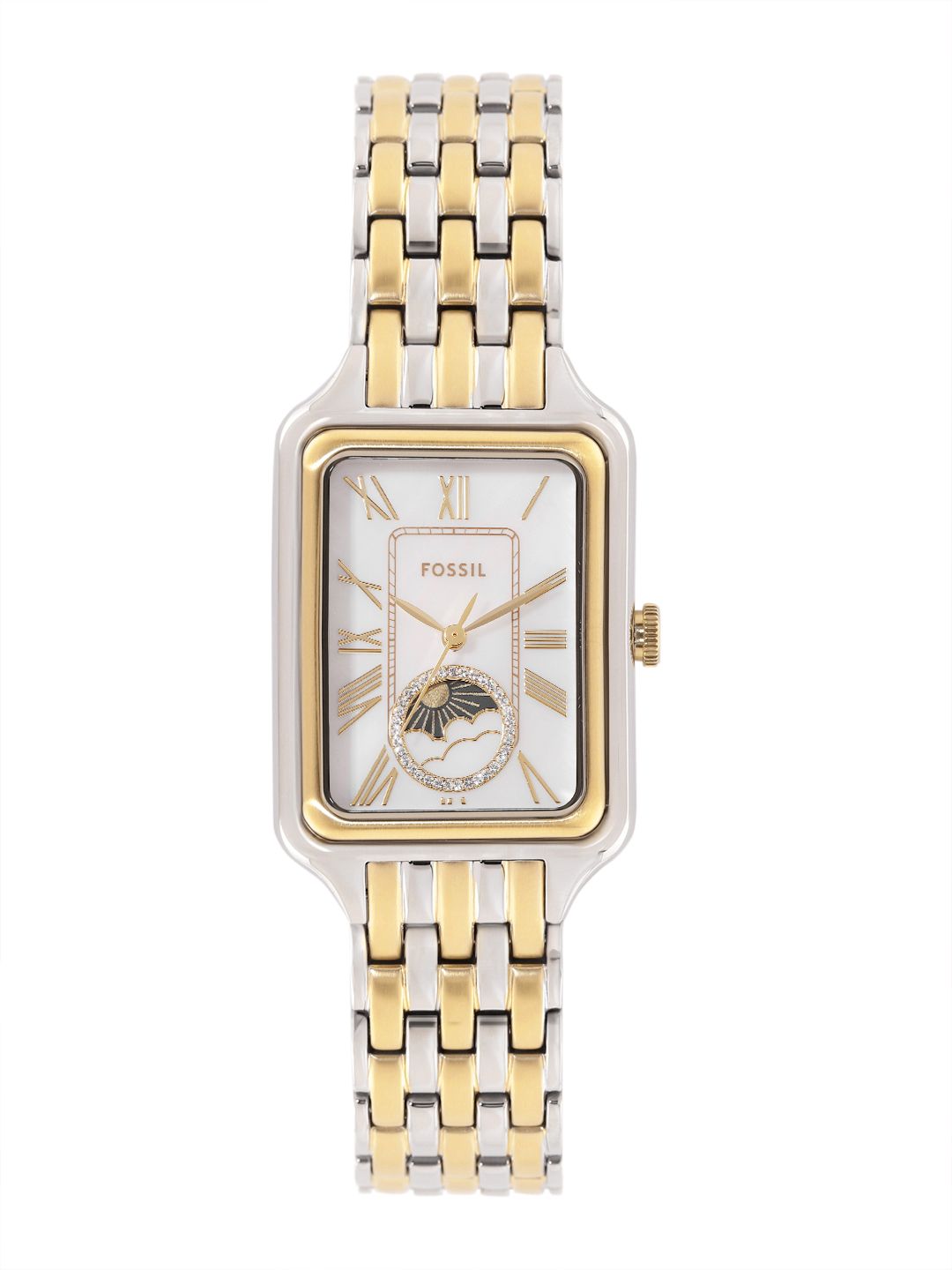 Fossil Fossil Women Raquel Mother of Pearl Patterned Dial Analogue Watch ES5399I
