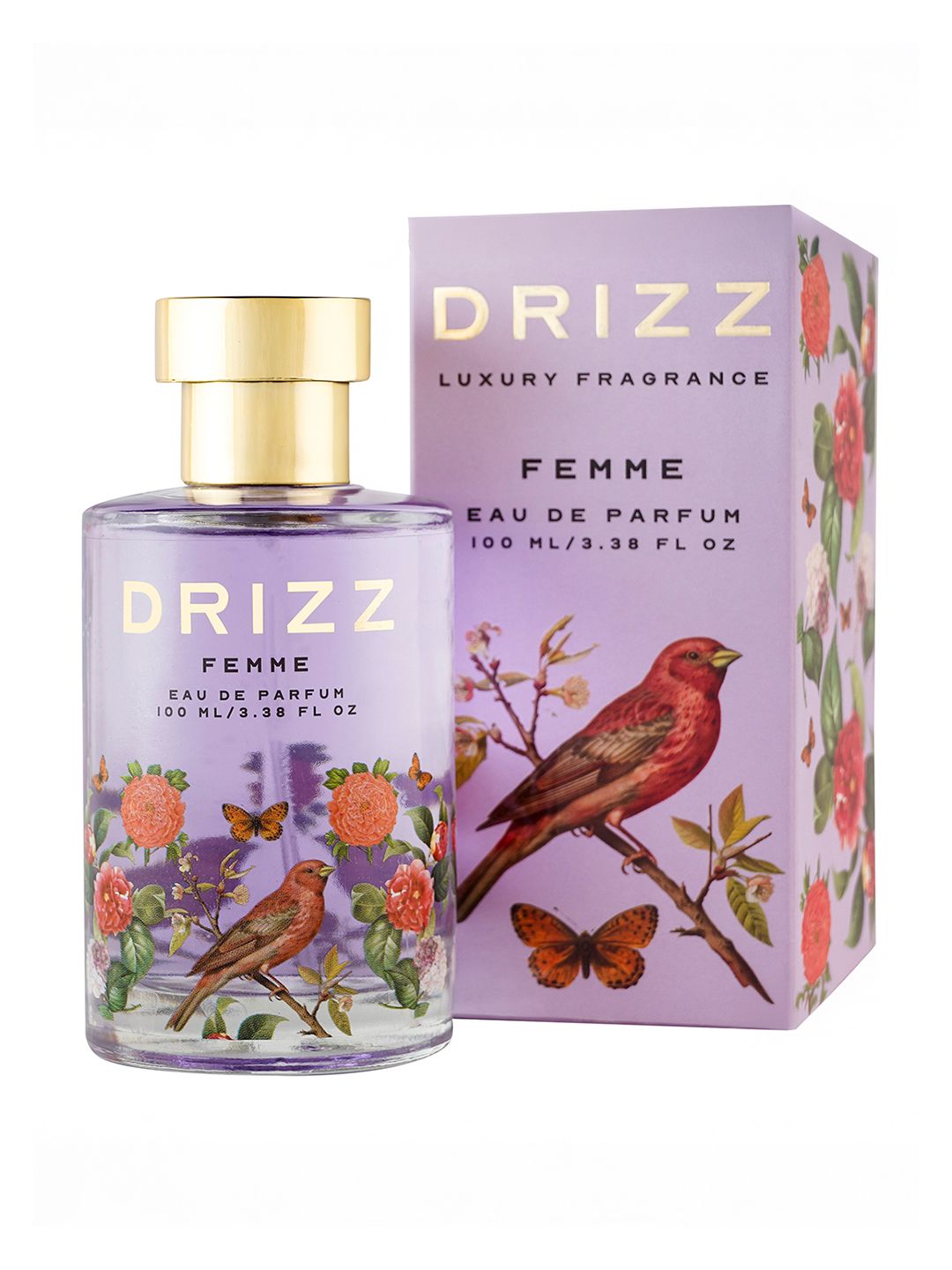 DRIZZ Women Femme Long Lasting Luxury Eau De Parfum - 100 ml