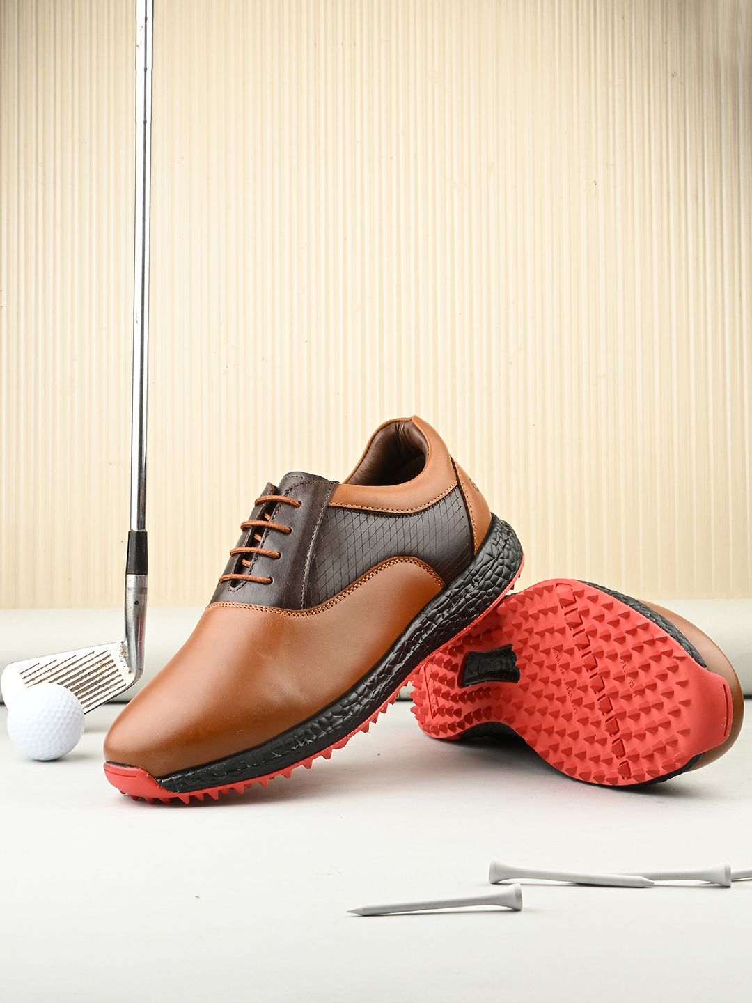 PRO ASE Men Leather Golf Shoes