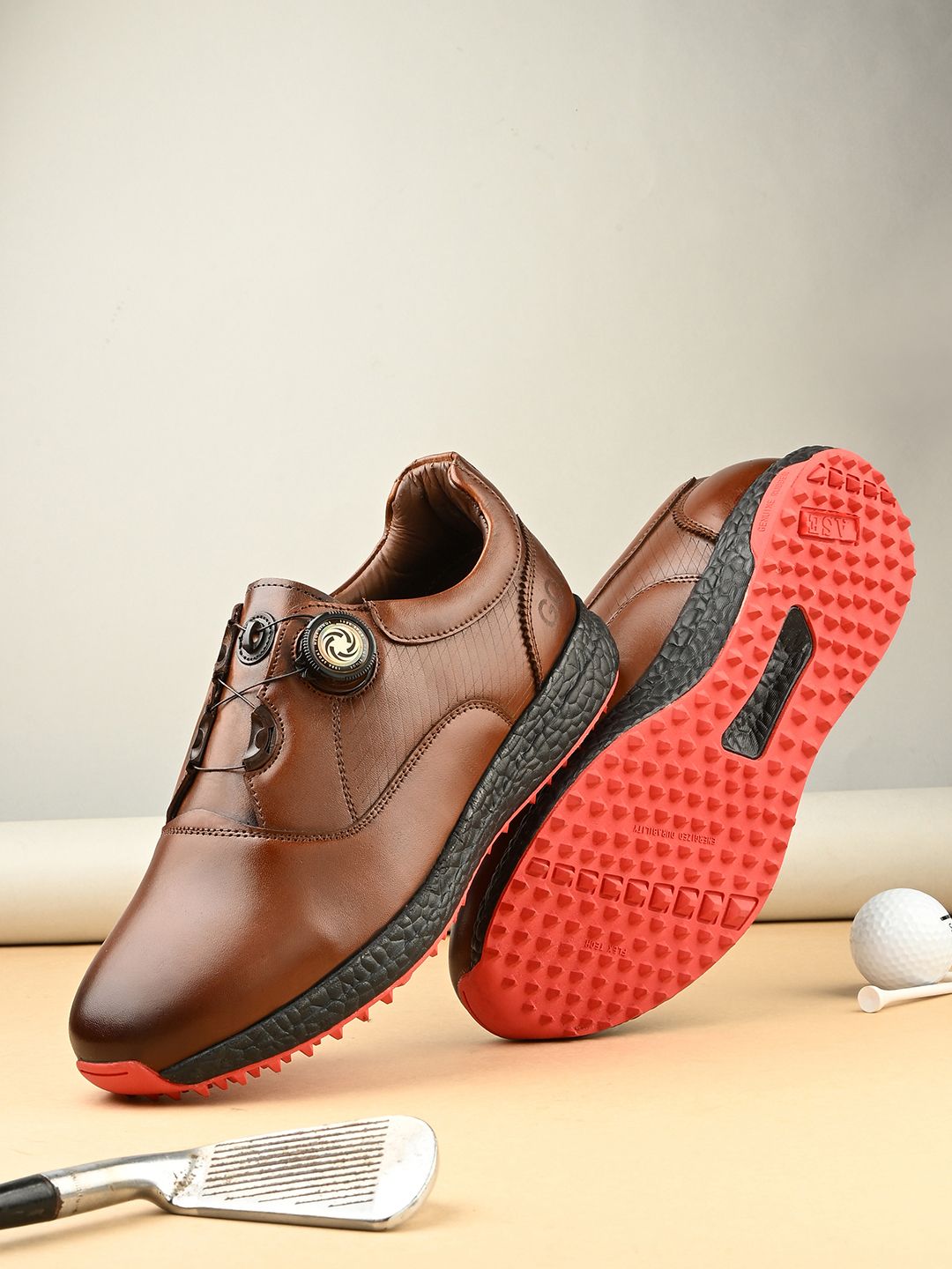 PRO ASE Men Leather Golf Shoes