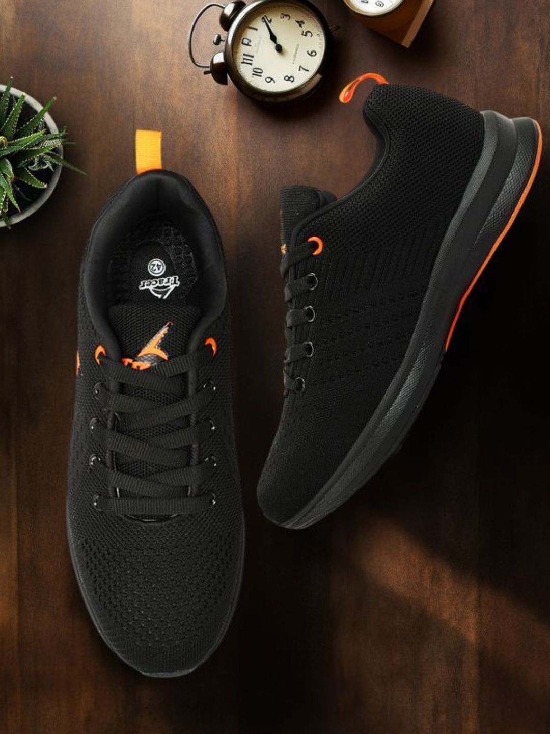 TRACER Men Mesh Lightweight Flexible Sports Shoes