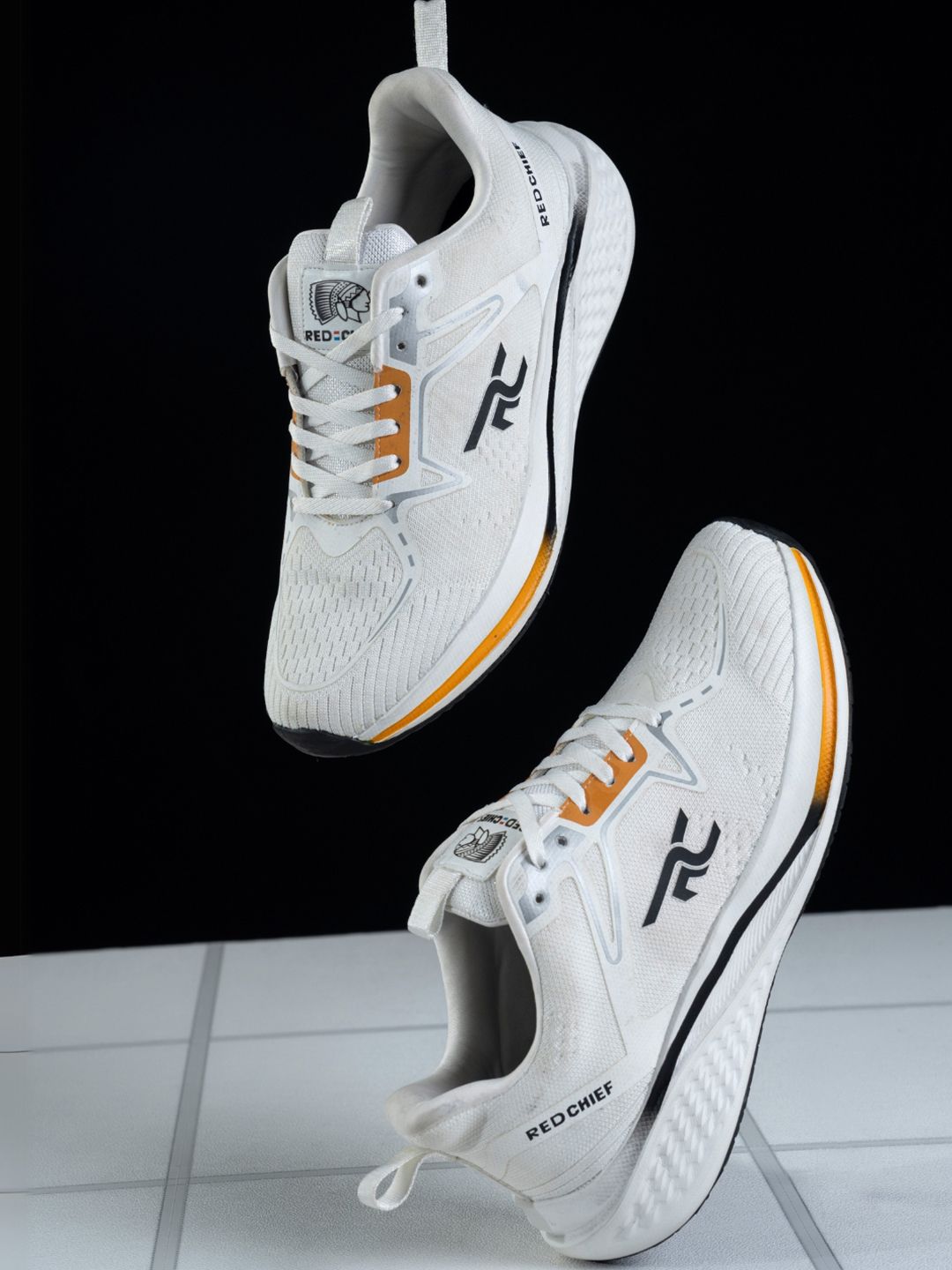 Red Chief Men Mesh Running Non-Marking Shoes