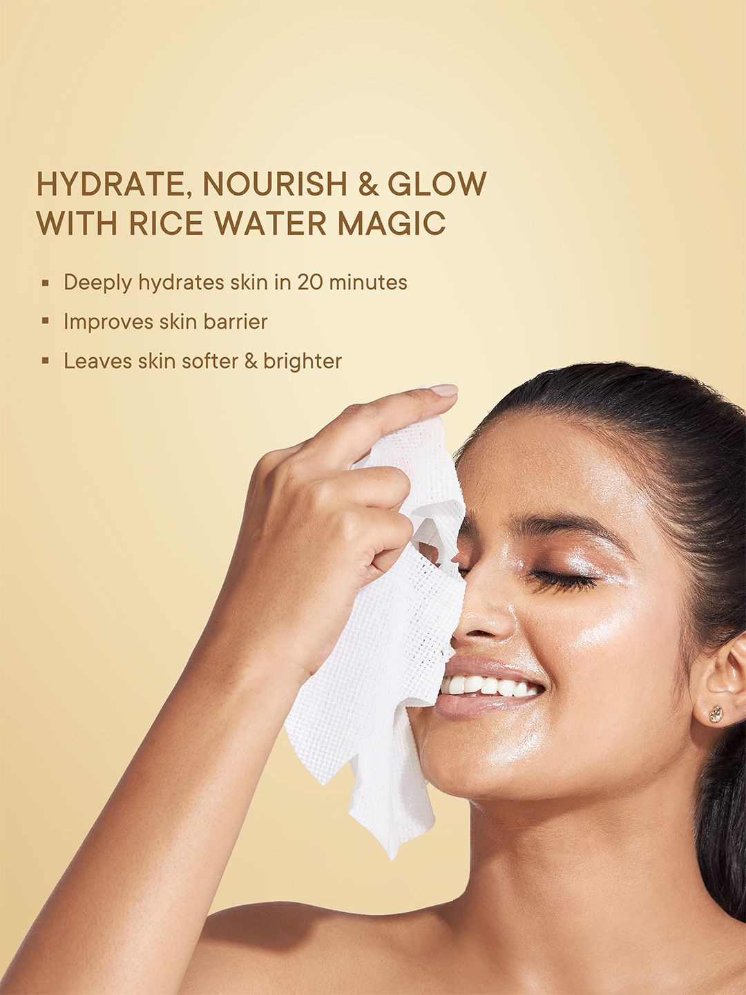 Buy Quench Rice Water Deep Hydration Korean Sheet Mask For Deep