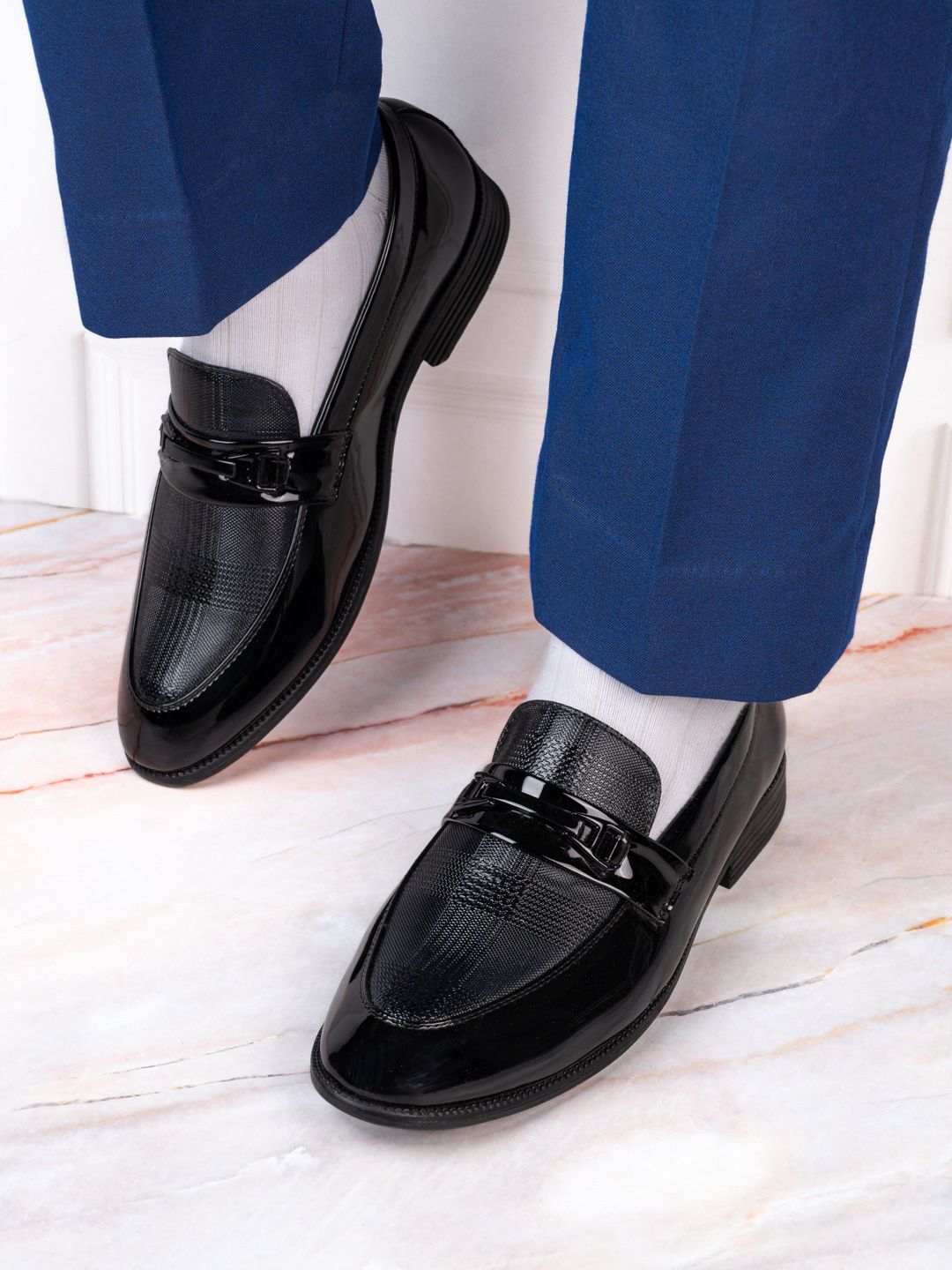 House of Pataudi Men Formal Loafers