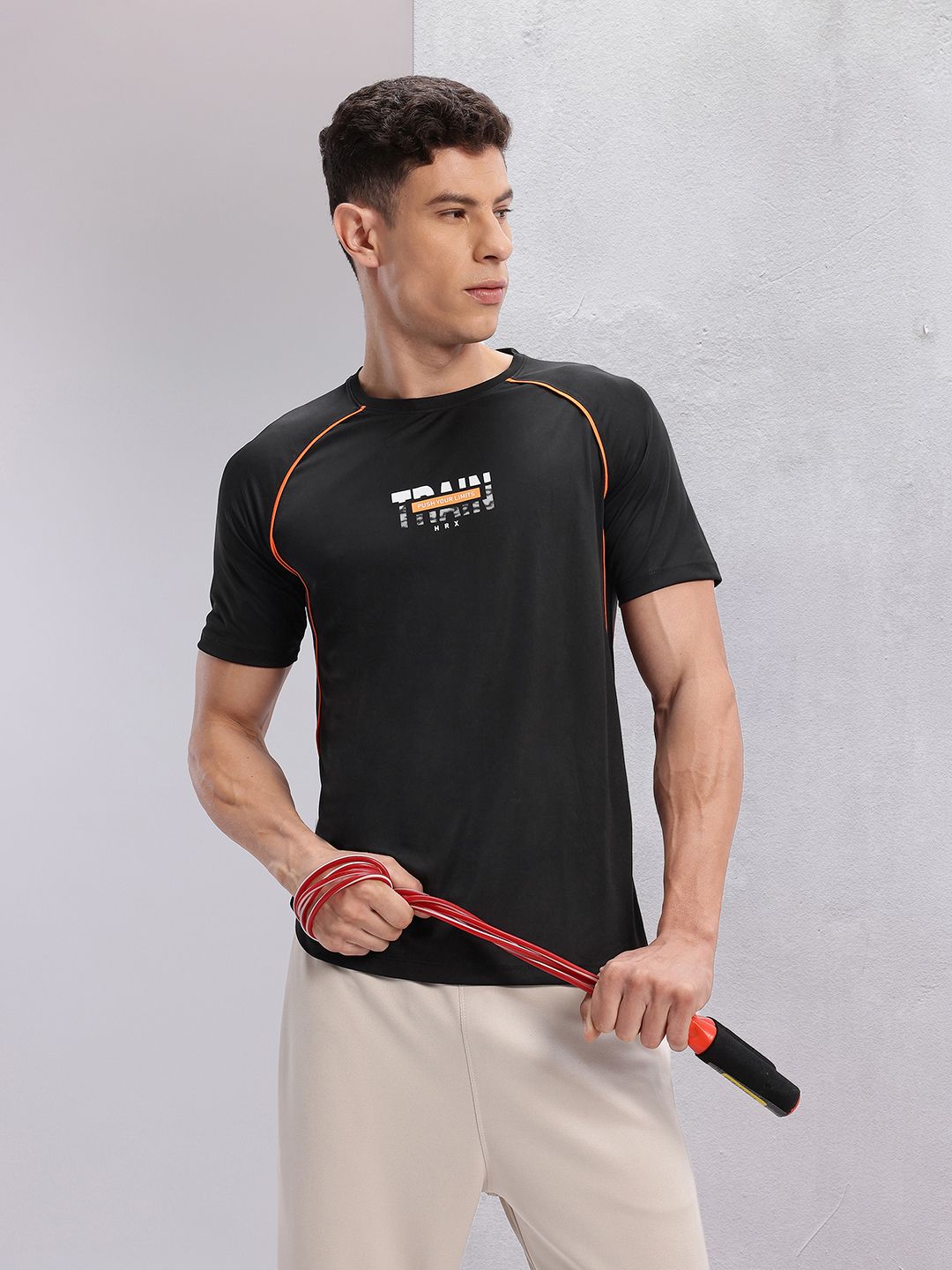 HRX by Hrithik Roshan Men Rapid-Dry Training T-shirt