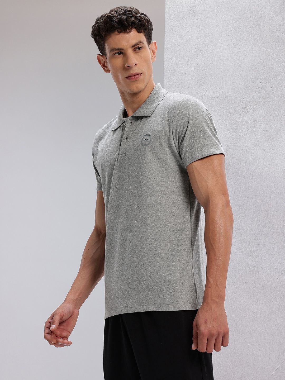 HRX by Hrithik Roshan Men Polo Collar Running T-shirt