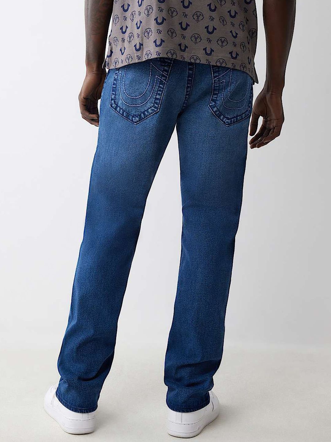 Buy True Religion Men Big T Ricky Straight Fit Mid Rise Washed