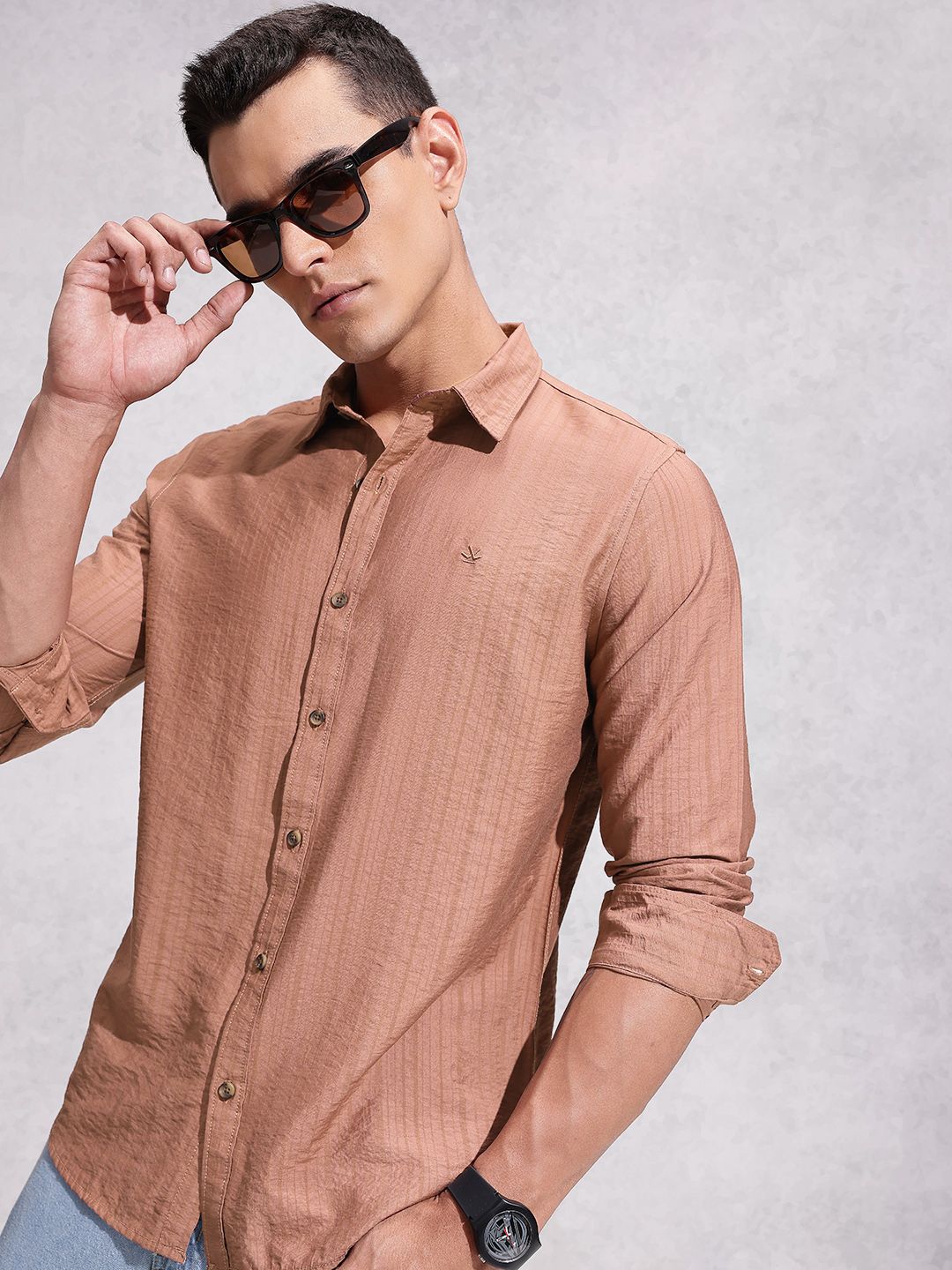 WROGN Striped Casual Shirt