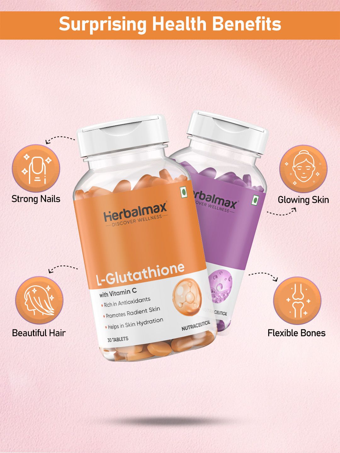 which is the best glutathione tablets in india Glutathione 250mg main image 0