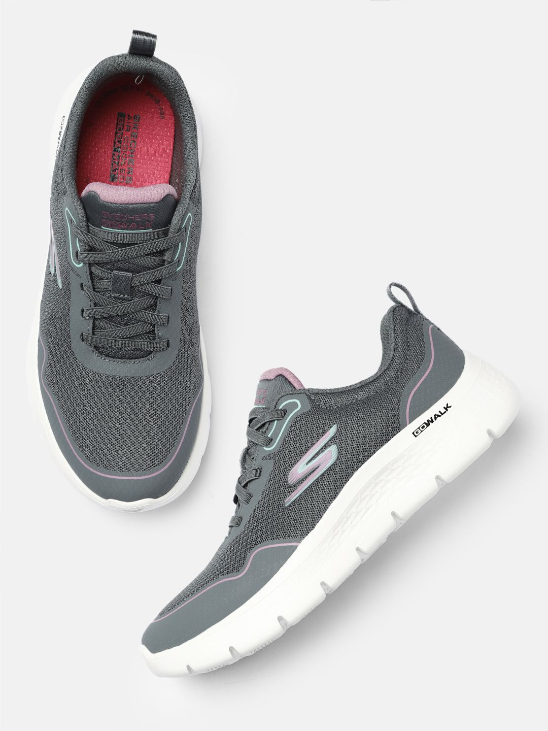 Skechers Women GO WALK FLEX Mesh Walking Shoes Price in India