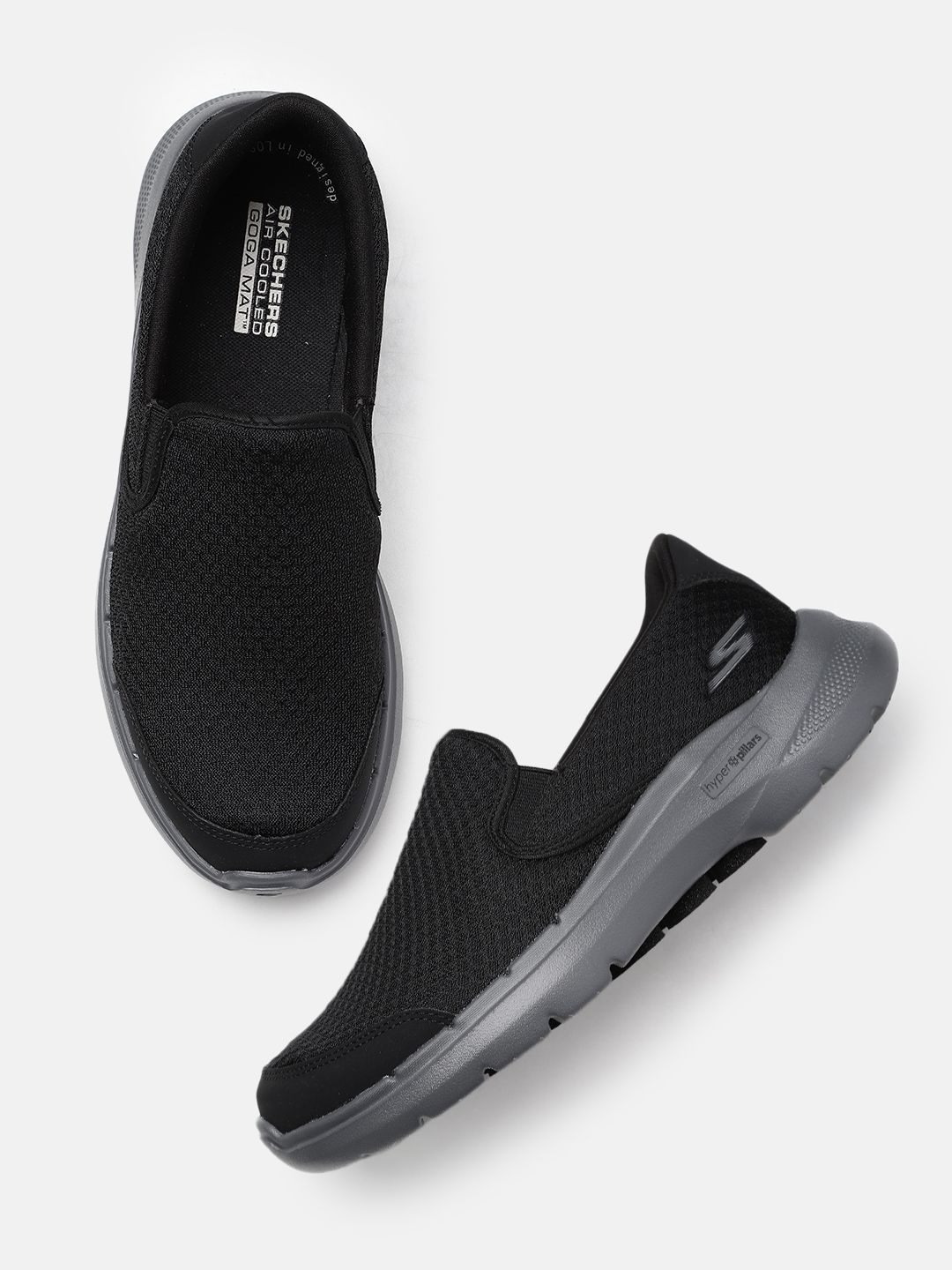 Skechers Men GO WALK 6 Mesh Walking Shoes