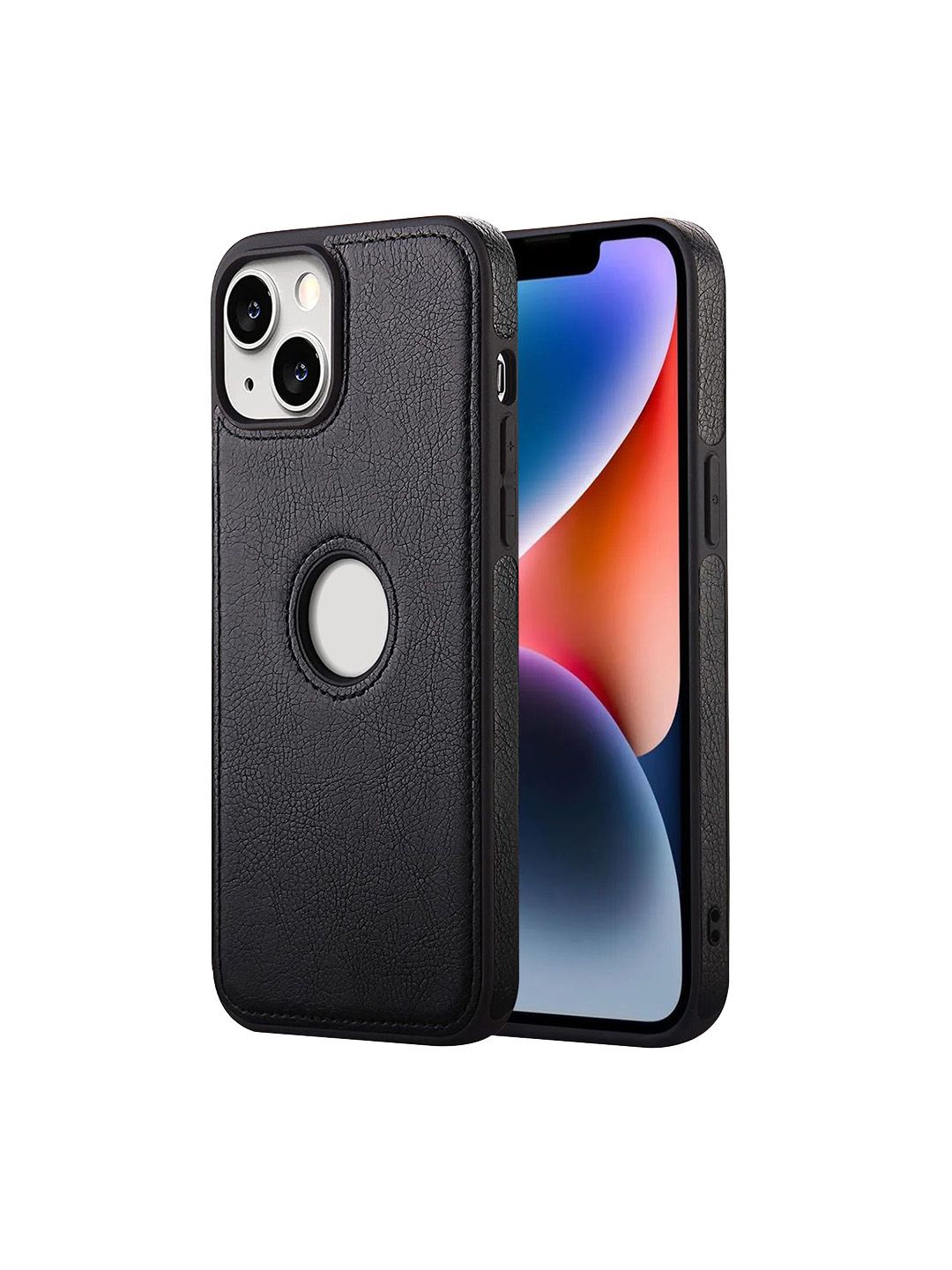 LIRAMARK Solid Printed iPhone 14 Plus Back Case Mobile Accessories