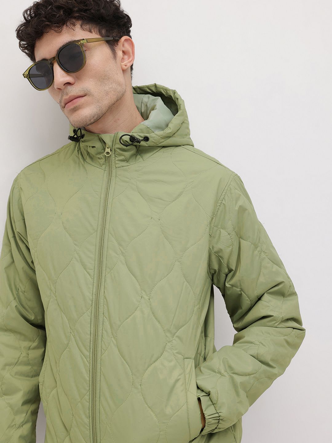 The Roadster Life Co. Hooded Quilted Jacket