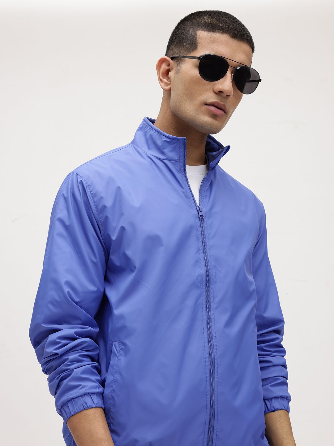 The Roadster Life Co. Mock Collar Tailored Jacket