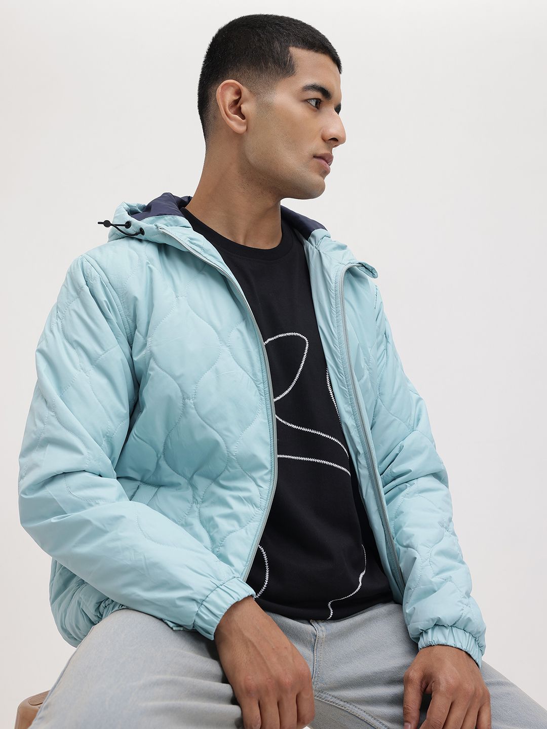 The Roadster Life Co. Hooded Quilted Jacket