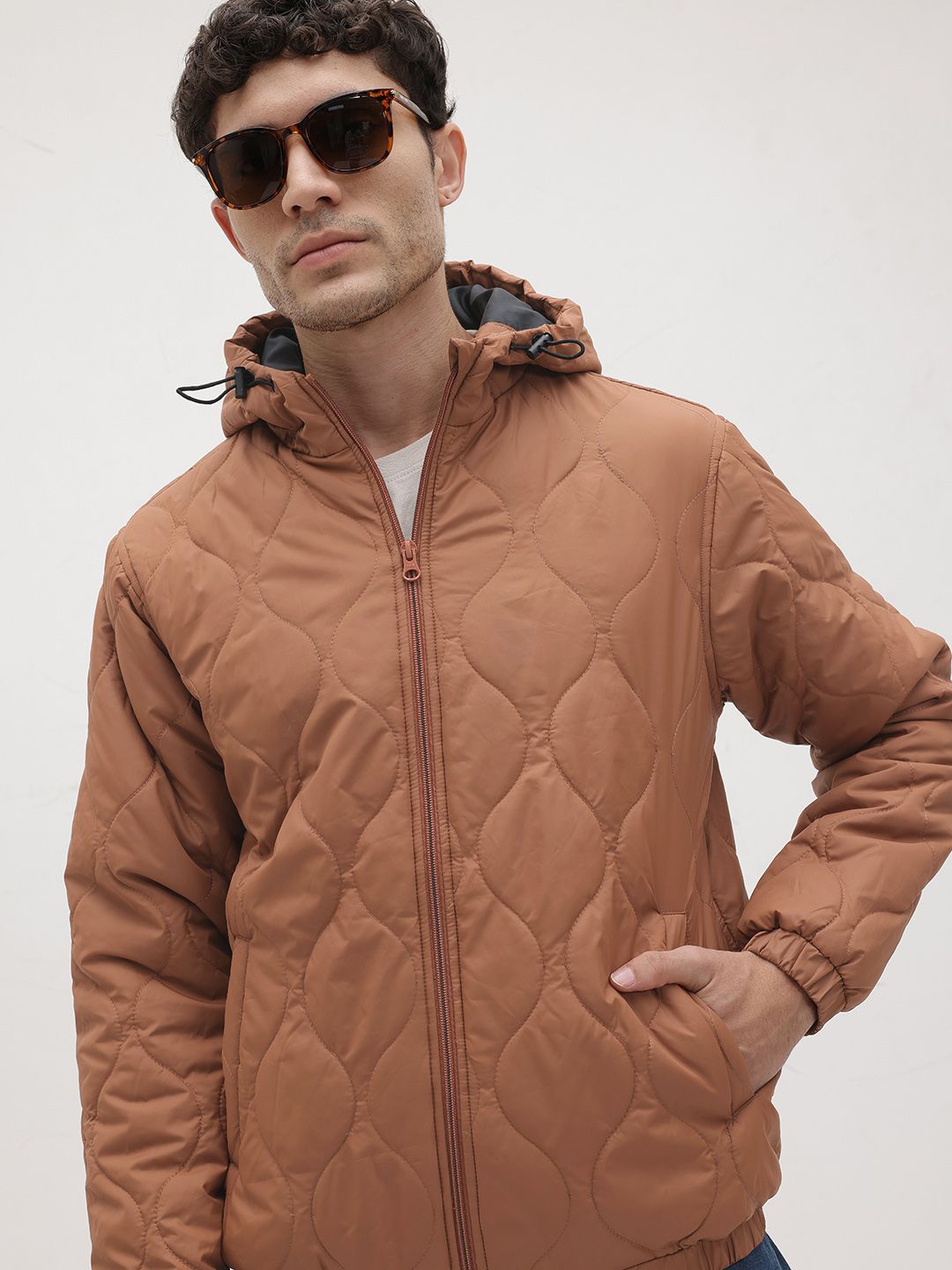 The Roadster Life Co. Hooded Quilted Jacket