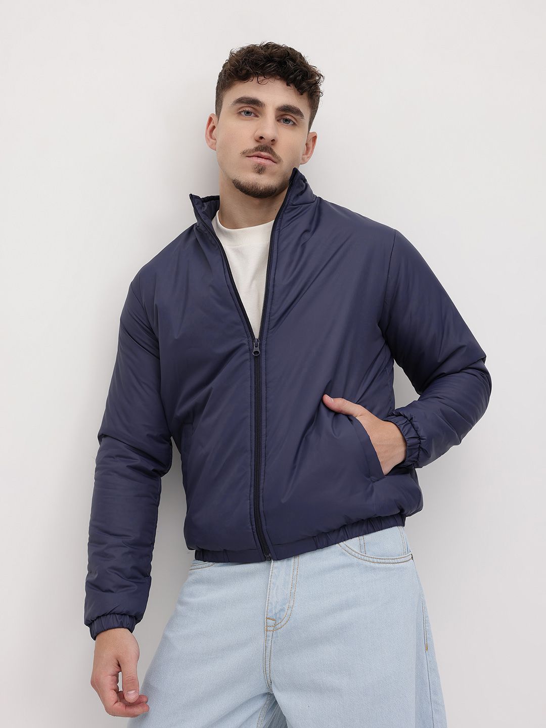 The Roadster Life Co. Men Padded Jacket