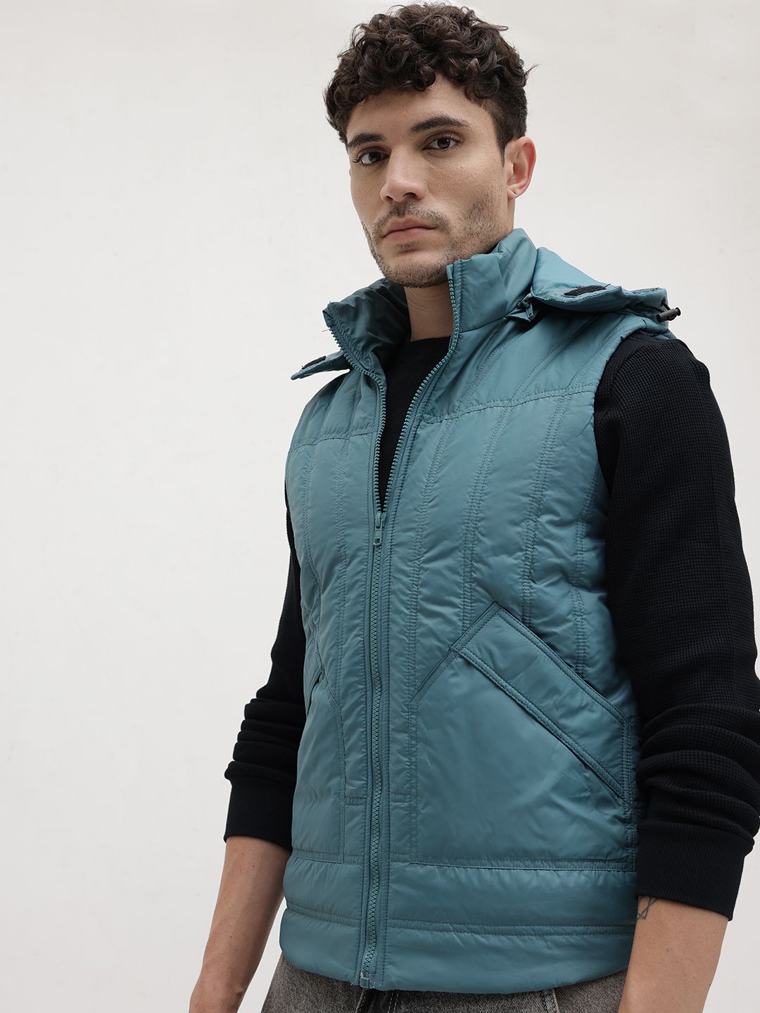 The Roadster Life Co. Hooded Gilet Jacket