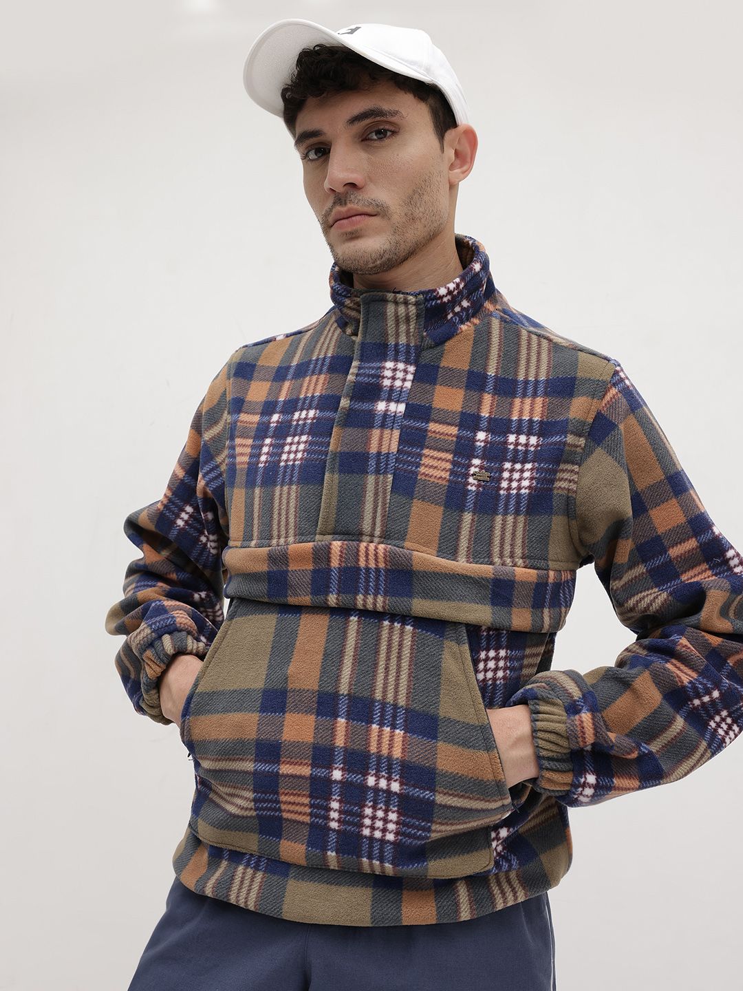 The Roadster Life Co. Men Checked Tailored Jacket