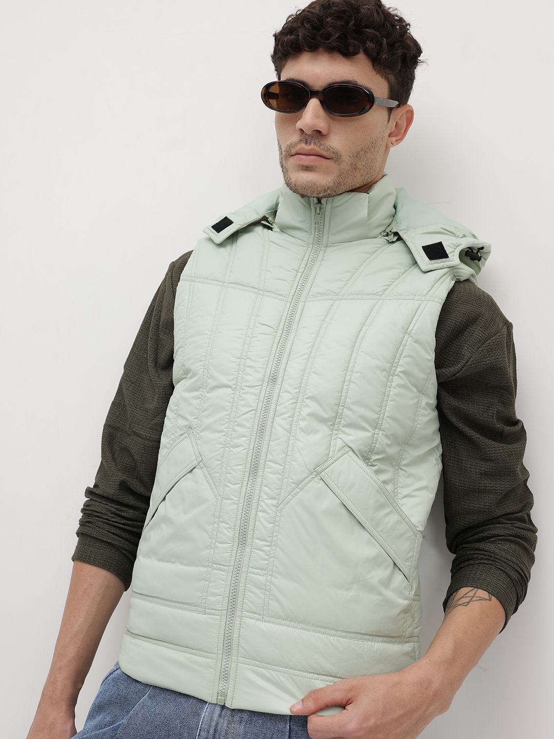The Roadster Life Co. Hooded Gilet Jacket