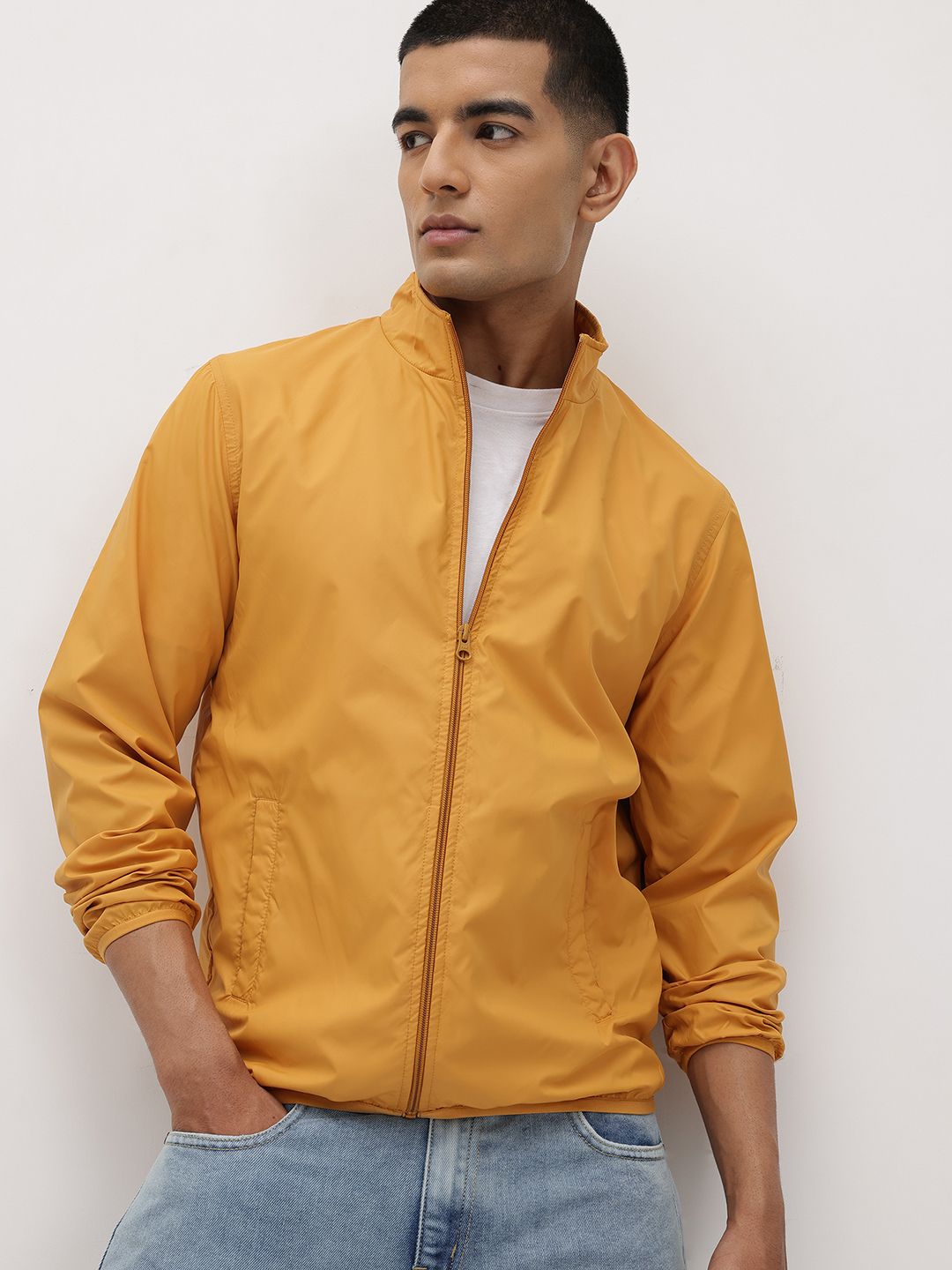 The Roadster Life Co. Mock Collar Tailored Jacket