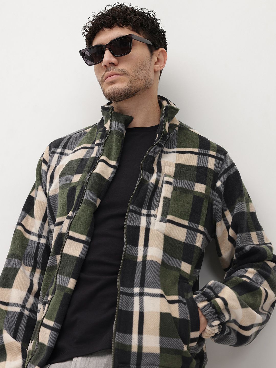 The Roadster Life Co. Checked Tailored Jacket