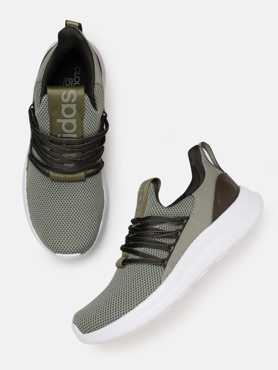 ADIDAS Men Woven Design Lite Racer Adapt 7.0 Running Shoes