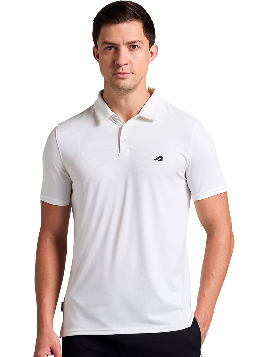 BOLDFIT Men Polo Collar Rapid-Dry T-shirt